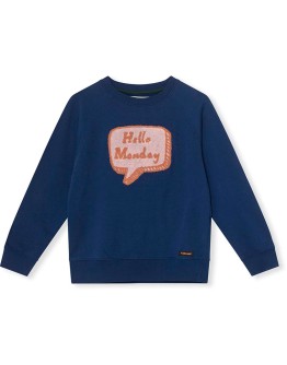 A MONDAY - Ludvig sweater - Estate blue