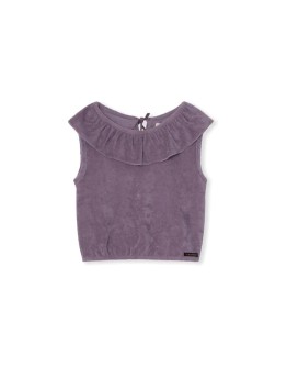 A MONDAY - Daisy Top - Lavender Grey