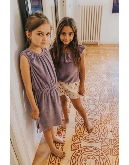 A MONDAY - Daisy Top - Lavender Grey