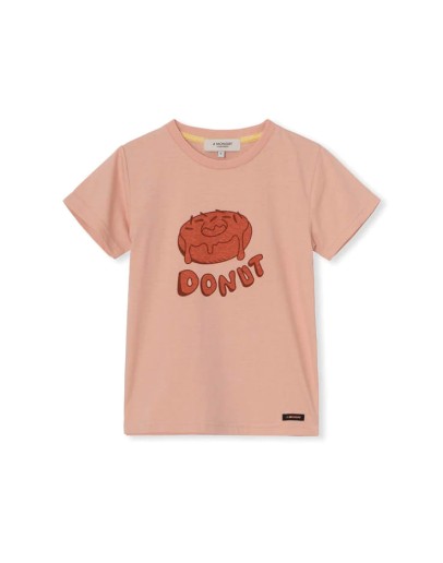 A MONDAY - Donut T-shirt - Evening Sand