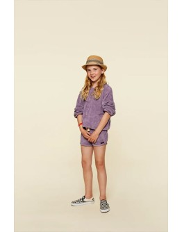 A MONDAY - Toni Shorts - Lavender Grey