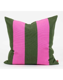 A WORLD OF CRAFT - Kussen FIFI inclusief vulling 50x50 cm - Green Pink