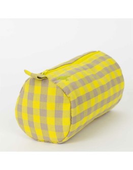 A WORLD OF CRAFT - RUTA Toiletry bag - Yellow/beige