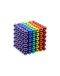 Magneet balletjes - 216 stuks - 5mm - Regenboog Magneet balletjes - 216 stuks - 5mm - Regenboog
