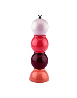 ADDISON ROSS - Bobbin Salt or Pepper Mill - Pink multi