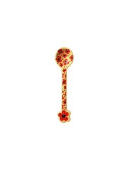 ALL THE LUCK IN THE WORLD - Lepel Geel met Klaprozen