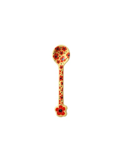 ALL THE LUCK IN THE WORLD - Lepel Geel met Klaprozen