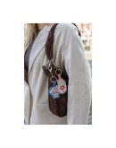 ALL THE LUCK IN THE WORLD - Sleutelhanger met Kraaltjes - Love schelp