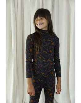 AMMEHOELA - Girls longsleeve Lou.07 - Flowers Ladybird