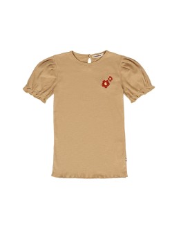 AMMEHOELA - T Shirt SofiesSS.29 - Camel