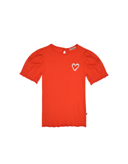AMMEHOELA - T Shirt SofiesSS.28 - Cherry Tomato