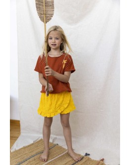 AMMEHOELA - T shirt Hippie.06 - Potters clay