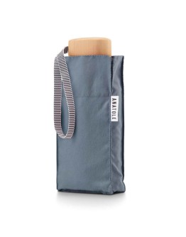 ANATOLE - Folding compact umbrella - Victor - Stone Blue