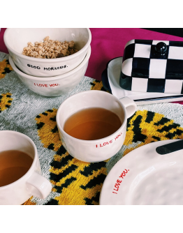 ANNA + NINA - I Love You Cappuccino Mug