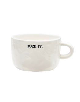 ANNA + NINA -Fuck It Cappuccino Mug