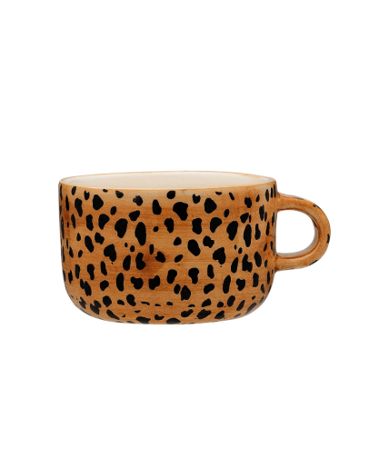 ANNA + NINA - Leopard Cappuccino Mug
