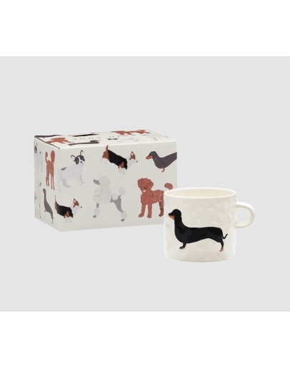 ANNA + NINA - Dachshund Tea Mug Tea Mug ANNA + NINA - Dachshund Tea Mug Tea Mug