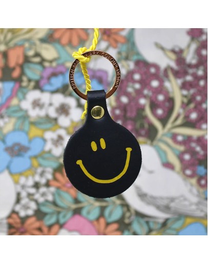 ARK COLOUR DESIGN - Sleutelhanger Smile - Zwart