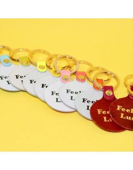 ARK COLOUR DESIGN - Sleutelhanger Smile - Bordeaux