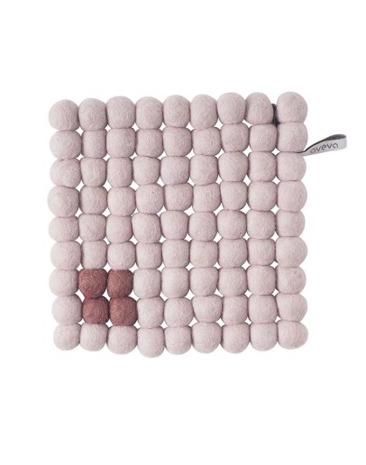 AVEVA DESIGN - TRIVET, SQUARE, lavender