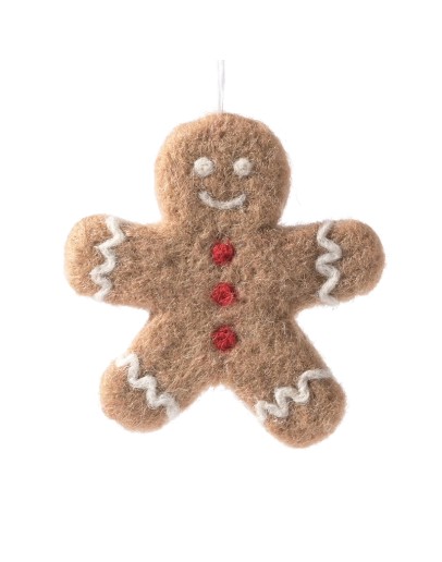 AVEVA DESIGN - LITTLE HANGINGS Gingerbread light brown AVEVA DESIGN - LITTLE HANGINGS Gingerbread light brown