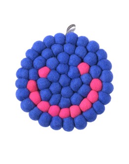 AVEVA DESIGN - Trivet Round SMILEY - Blue Moon