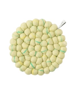 AVEVA DESIGN - TRIVET, ROUND, MARBLE, green