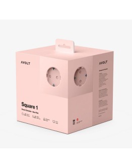 AVOLT - Square 1 Stekkerdoos - New pink