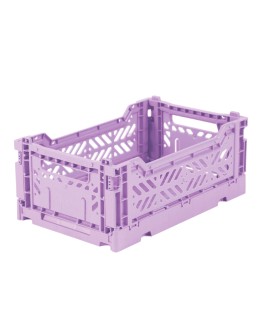 AYKASA - Folding crate Small - Orchid