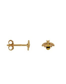 BETTY BOGAERS - Mini Bee Enemal Stud Earring
