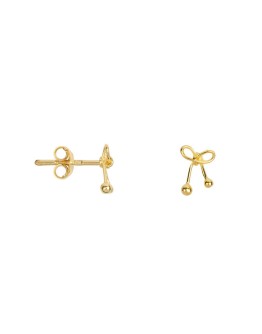 BETTY BOGAERS - Mini Bow Stud Earring