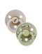 BIBS - Studio Colour 2 pack Bumblebee - Mushroom Mix - maat 2 (6-18 mnd)