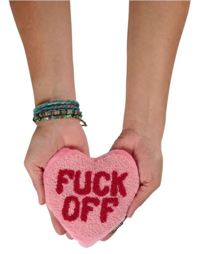 BITTEN - Heatable Pocket Pal Fuck Off heart