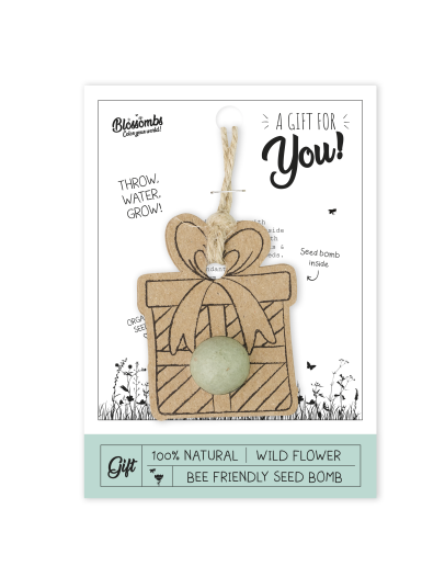 BLOSSOMBS - Celebrate hanger Gift for you (incl 1 Blossomb)