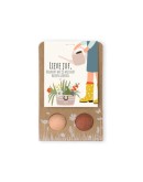 BLOSSOMBS - Weggeefcadeautje "LIEVE JUF" met 2 bloembommetjes