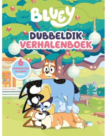 KINDERBOEK - Bluey Dubbeldik Verhalenboek KINDERBOEK - Bluey Dubbeldik Verhalenboek