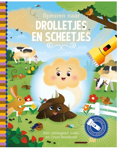 ZAKLAMPBOEK - speuren naar drolletjes en scheetjes - 6jr+