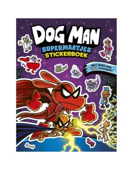 STICKERBOEK - Dog Man supermaatjes