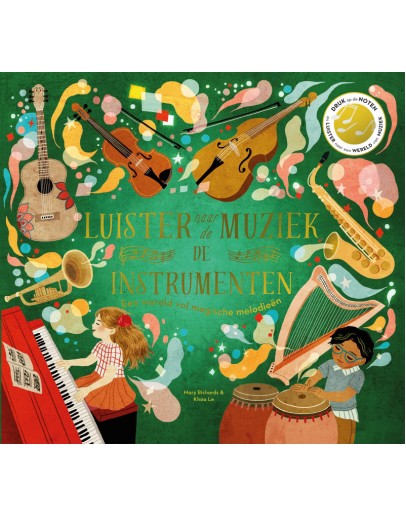 Geluidenboek - Luister naar de muziek: De instrumenten - 4jr+