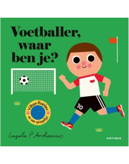 Kartonboek - Voetballer, waar ben je? 18 mnd+