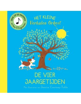 Geluidenboek - Het kleine verhalenorkest - Vier jaargetijden (karton)