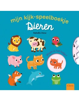 Kartonboek - Dieren (mijn kijk-speelboekje) - 18mnd+