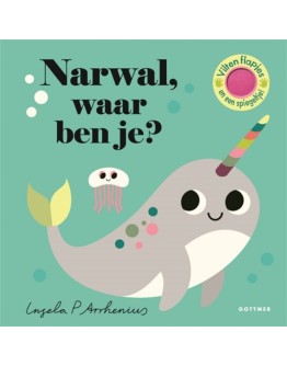 Kartonboek - Narwal, waar ben je? 18 mnd+