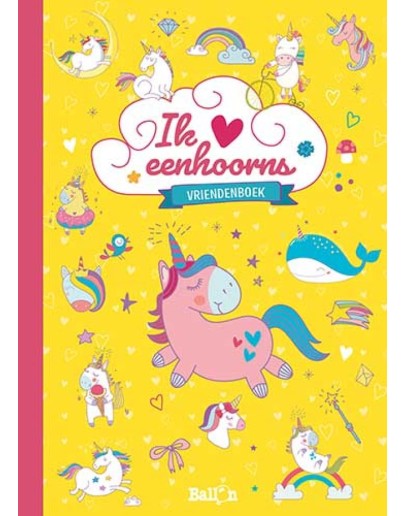 VRIENDENBOEK - Eenhoorns - 4 jr+