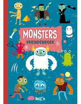 VRIENDENBOEK - Monsters - 4 jr+