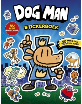 STICKERBOEK - Dog Man