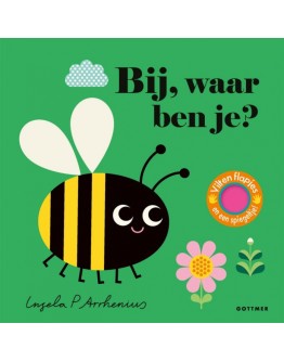 Kartonboek - Bij, waar ben je? 18 mnd+