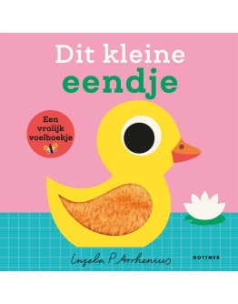 Kartonboek - Dit kleine eendje (voelboekje)