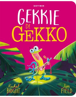 Kartonboek - Gekkie de gekko - 3jr+