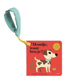 Kartonboek - Buggy boekje - Hondje, waar ben je? 18 mnd+